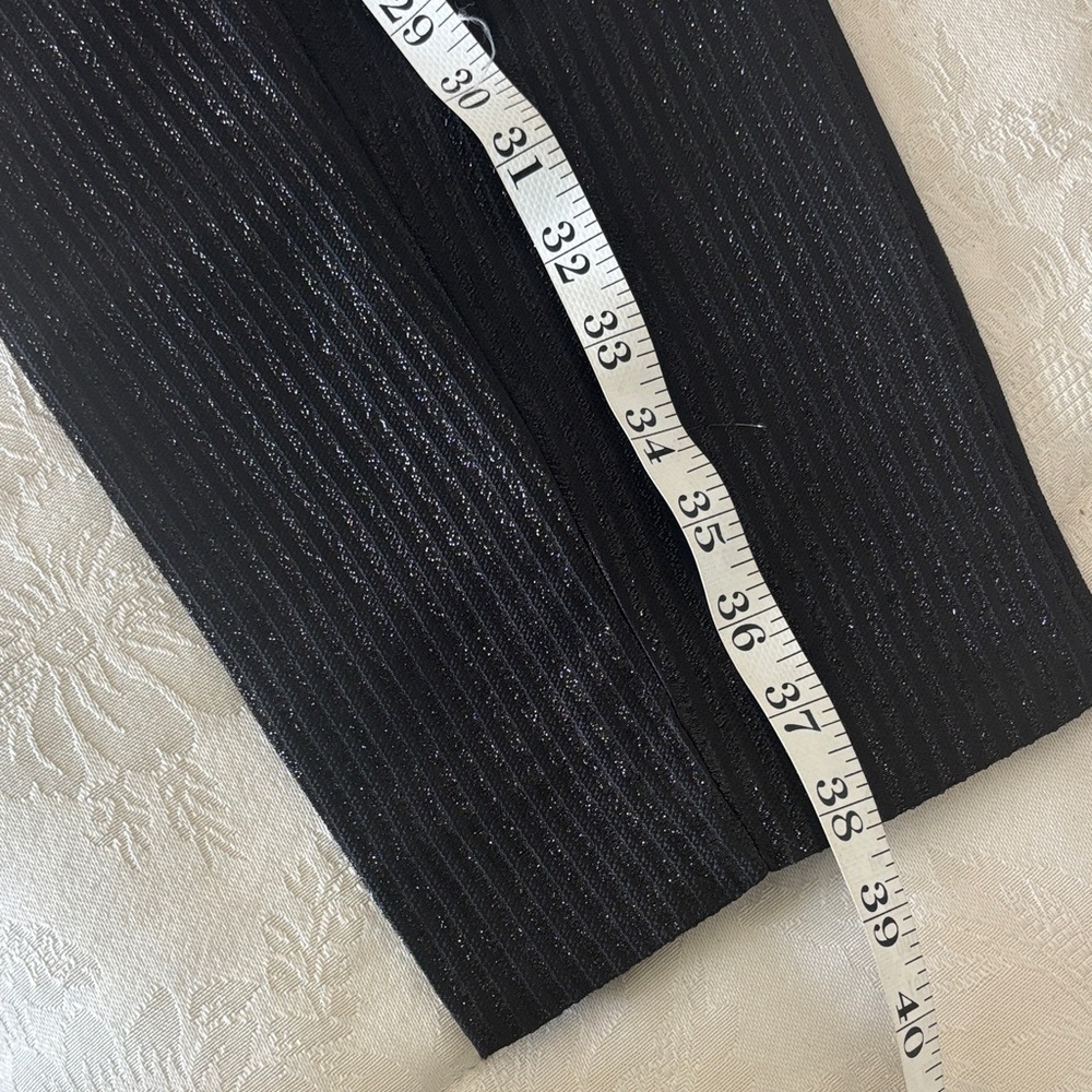 Banana Republic Luci Slim Lure Pinstripe Pant, Sz 8, New - Picture 10 of 12